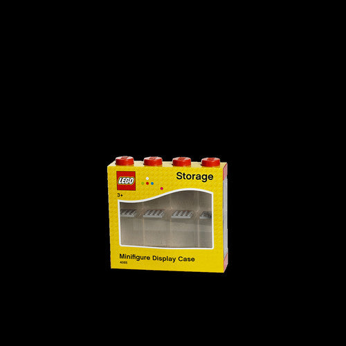 Room Copenhagen - Lego Minifigure Display Case 8 Bright Red - Collectibles