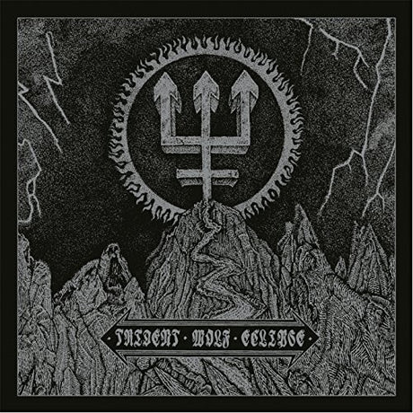 the album cover for Watain - Trident Wolf Eclipse [Deluxe Box Set]