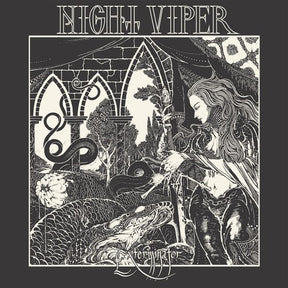 the album cover for Night Viper - Exterminator