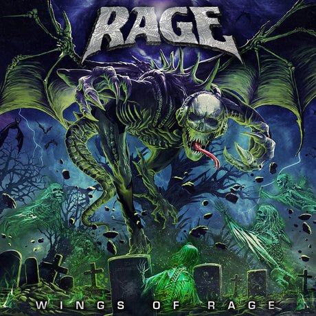 the album cover for RAGE - Wings Of Rage [LP]
