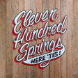 the album cover for Eleven Hundred Springs - Here 'Tis