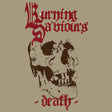 the album cover for Burning Saviours - Death (Red Vinyl)