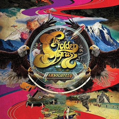 the album cover for Golden Grass - Absolutely