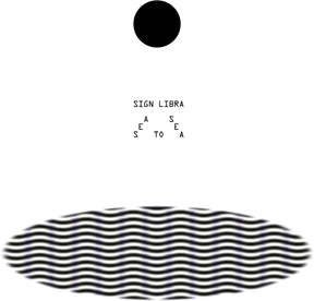 the album cover for Sign Libra - Sea To Sea
