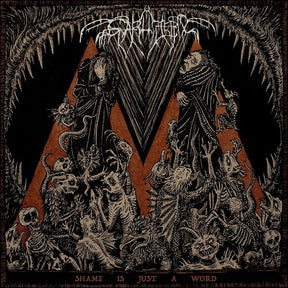 the album cover for Svarttjern - Shame Is Just A Word