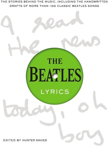 Davies,hunter - Beatles Lyrics - Books
