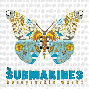 the album cover for The Submarines - Honeysuckle Weeks 