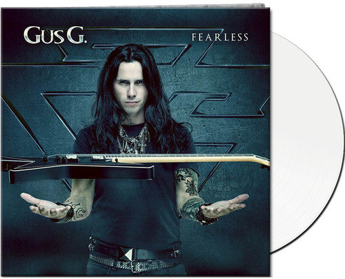 the album cover for Gus G. - Fearless (White Vinyl) (Gate) [Limited Edition] [180 Gram] (Wht)