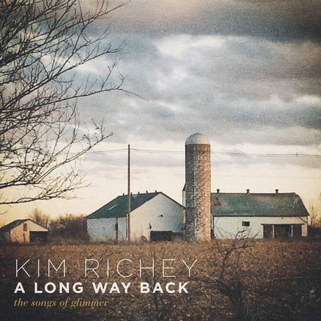 the album cover for Kim Richey - Long Way Back: The Songs Of Glimmer