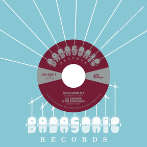 the album cover for Caz Gardiner - Never Gonna Let / Tic Tac Toe