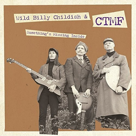 the album cover for Billy Childish & Ctmf - Something's Missing Inside