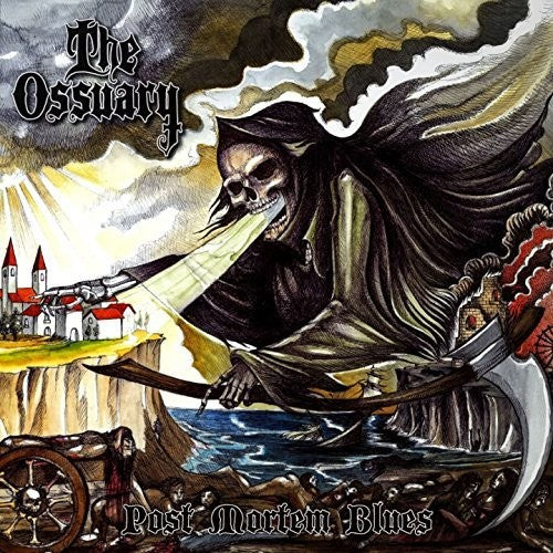 the album cover for Ossuary - Post Mortem Blues