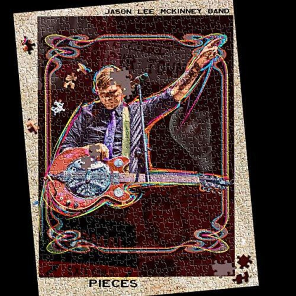 the album cover for Jason Mckinney Lee - Pieces