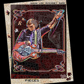 the album cover for Jason Mckinney Lee - Pieces