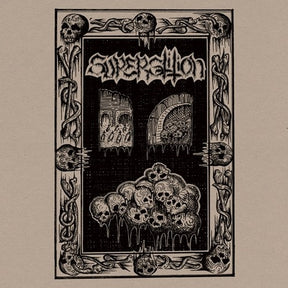 the album cover for Superstition - Surging Throng Of Evil's Might