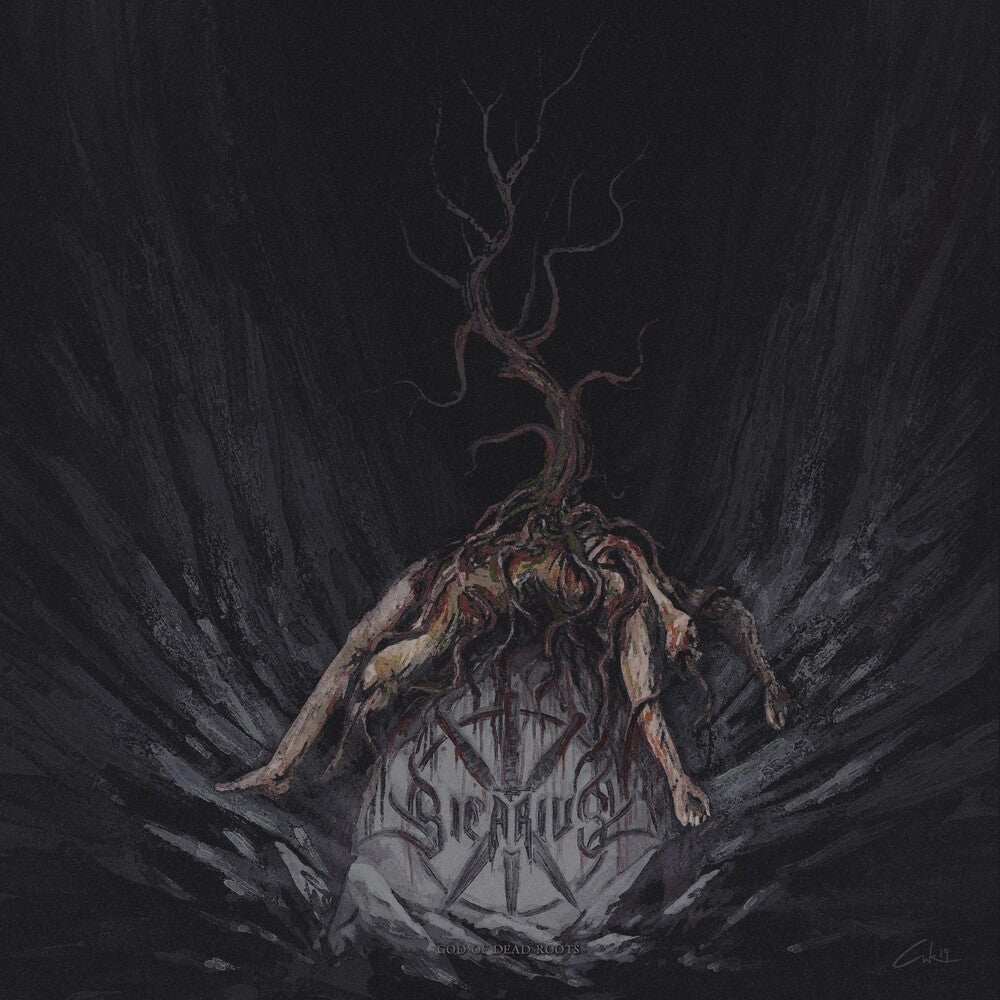 the album cover for Sicarius - God Of Dead Roots