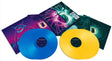 the album cover for Doctor Who - Paradise Of Death & The Ghosts Of N-Space (Soundtrack) [HeavyweightBlue & Yellow Colored Vinyl]