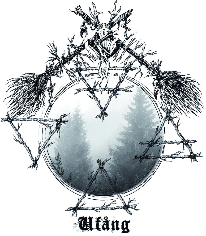 the album cover for Perchta - Ufang (Transparent-black Marble)