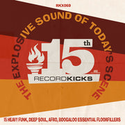 the album cover for Record Kicks 15th - Record Kicks 15th (Clear Vinyl) [Clear Vinyl]