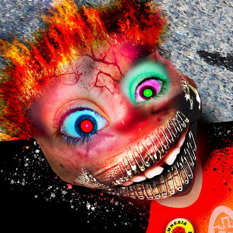 the album cover for Amnesia Scanner - Tearless