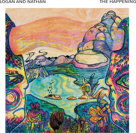 the album cover for Logan and Nathan - Happening