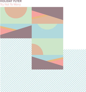 the album cover for Holiday Flyer - Try Not To Worry (Blk) (Bonus Tracks) [Limited Edition] [Remastered]