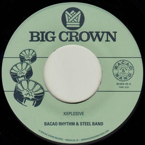 the album cover for Bacao Rhythm & Steel Band - Xxplosive / Burn