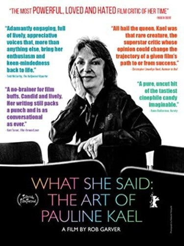 What She Said: Art Of Pauline Kael - What She Said: Art Of Pauline Kael - DVD