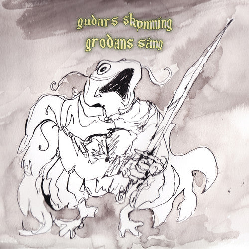 the album cover for Gudars Skymning - Grodans Sang