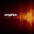the album cover for Empirion - I Am Electronic / Red Noise