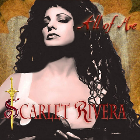 the album cover for Scarlet Rivera - All Of Me