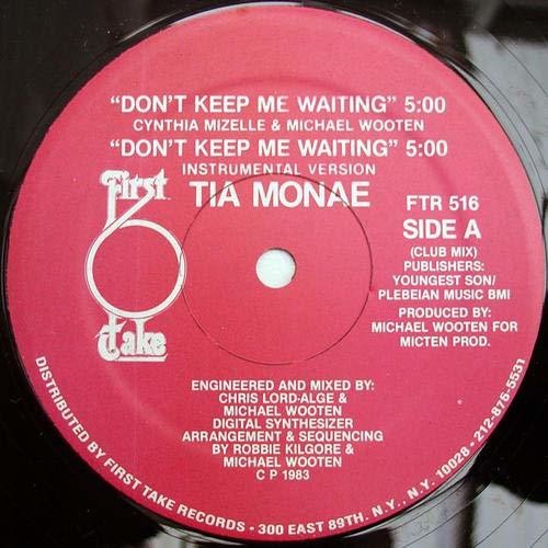 the album cover for Tia Monae - Don't Keep Me Waiting