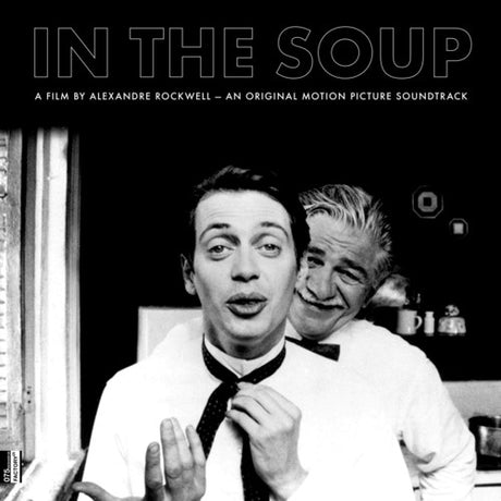 the album cover for Mader - In The Soup: A Film By Alexandre Rockwell