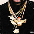 the album cover for Smoke DZA - A Closed Mouth Doesn't Get Fed