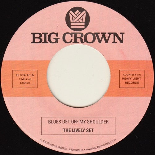 Lively Set / Three Dudes - Blues Get Off My Shoulder / I'm Begging You [7" Vinyl]