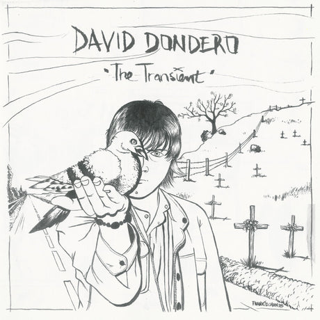 the album cover for David Dondero - The Transient