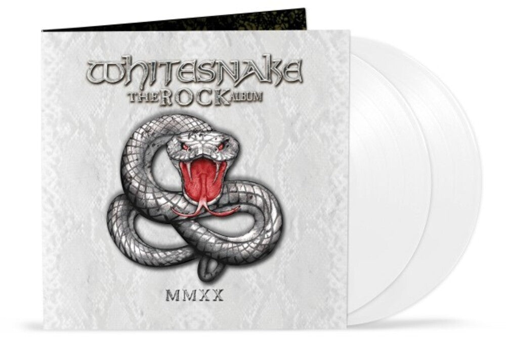 the album cover for Whitesnake - The Rock Album [White 2LP]