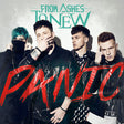 the album cover for From Ashes to New - Panic