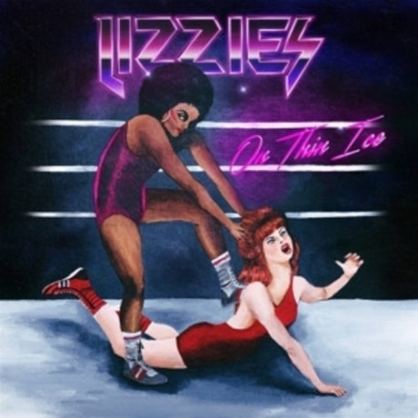 the album cover for Lizzies - On Thin Ice