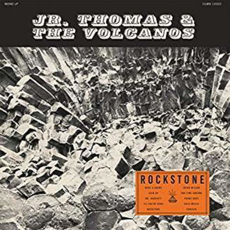 the album cover for Jr. Thomas & The Volcanos - Rockstone [LP]