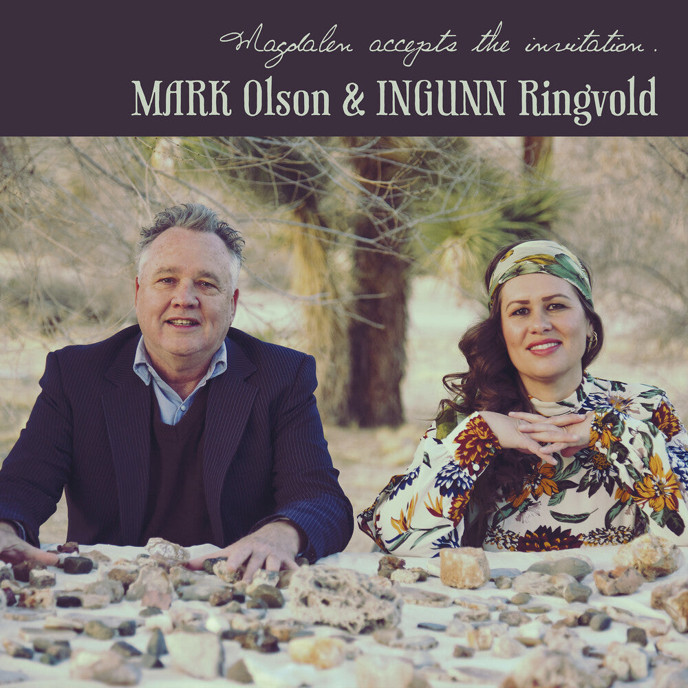 the album cover for Mark Olson / Ringvold,Ingunn - Magdalen Accepts The Invitation