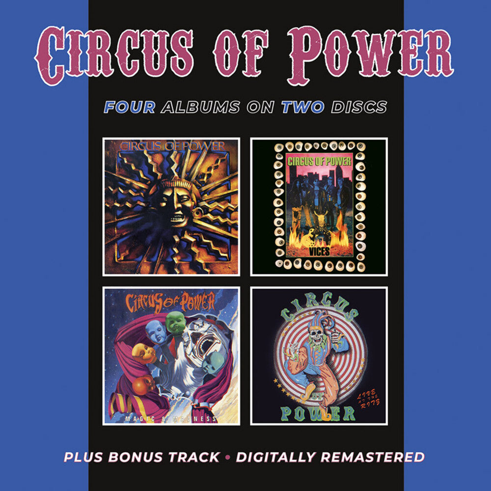Circus Of Power - Circus Of Power / Vices / Magic & Madness / Live At The Ritz [CD]