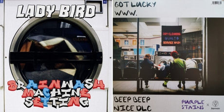 the album cover for Lady Bird - Brainwash Machine Settings