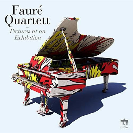 the album cover for Rachmaninoff / Faure Quartett - Pictures at An Exhibition