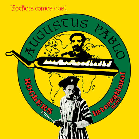 the album cover for Augustus Pablo - Rockers Come East