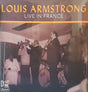 the album cover for Louis Armstrong - Live In France 1948