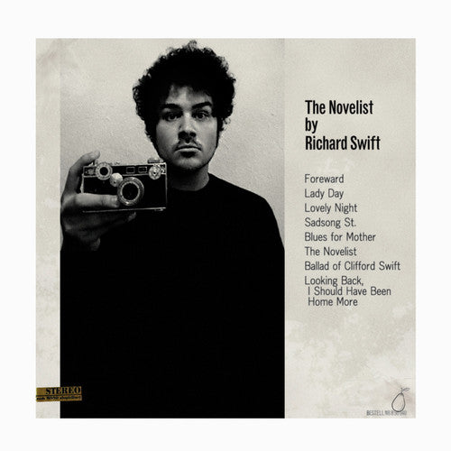 the album cover for Richard Swift - Novelist / Walking Without Effort