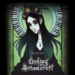the album cover for Lindsay Schoolcraft - Martyr