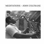 the album cover for John Coltrane - Meditations