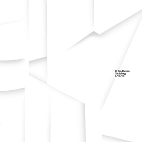 the album cover for El Ten Eleven - Tautology (Ultra Clear Vinyl) [Clear Vinyl]